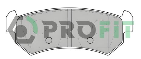 Тормозные колодки комплект для CHEVROLET NUBIRA, DAEWOO NUBIRA, CHEVROLET LACETTI, PROFIT (50001889)