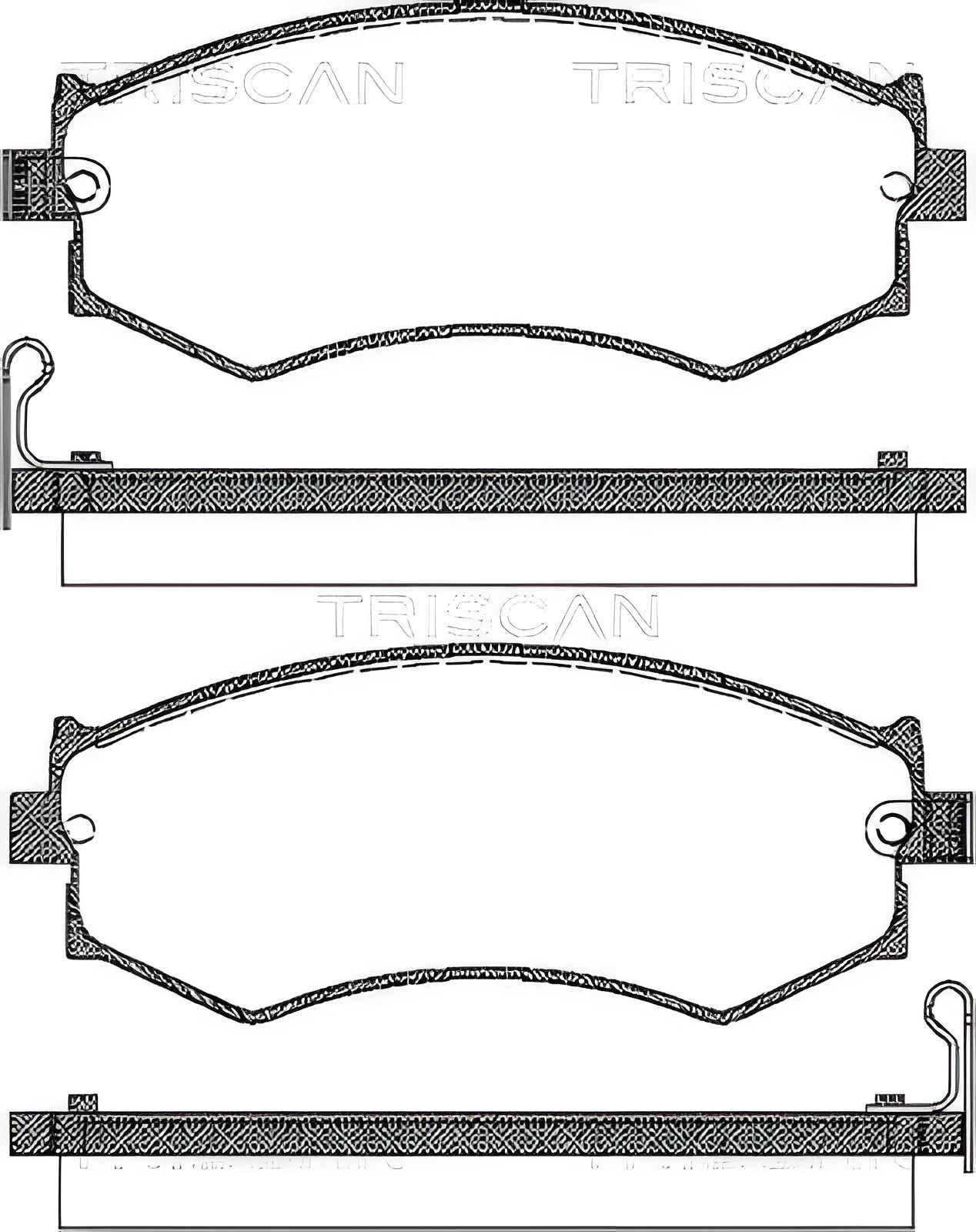 Комплект гальмівних колодок INFINITI G20, NISSAN PRIMERA, NISSAN PRAIRIE, TRISCAN (811014996) Комплект гальмівних колодок INFINITI G20, NISSAN PRIMERA, NISSAN PRAIRIE, TRISCAN (811014996)