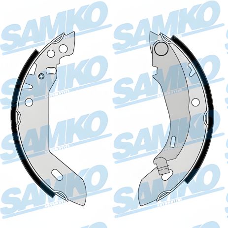 Комплект гальмівних колодок PEUGEOT 205, RENAULT SUPER, RENAULT CLIO, SAMKO (84480)