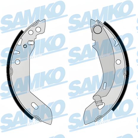 Комплект гальмівних колодок PEUGEOT 205, RENAULT SUPER, RENAULT CLIO, SAMKO (84480)