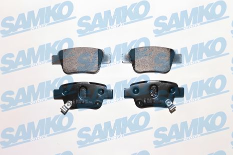 Гальмівних колодок комплект TOYOTA COROLLA, TOYOTA AVENSIS, SAMKO (5SP1113)