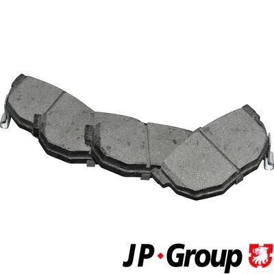 Комплект гальмівних колодок MAZDA AZ1, JAC J5, KIA CERATO, JP GROUP (4063700110)