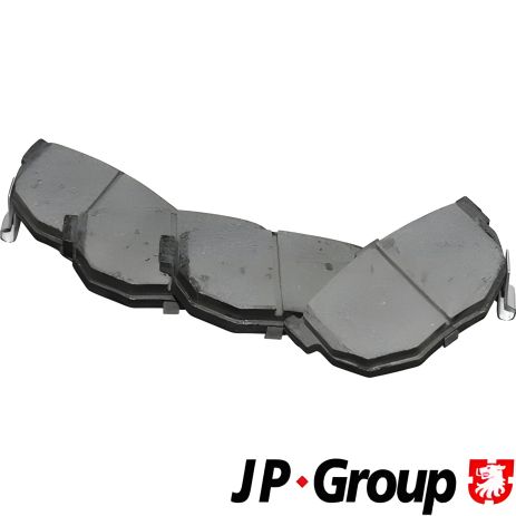 Гальмівні колодки MAZDA AZ1-JAC J5-KIA CERATO, JP GROUP (4063700110)
