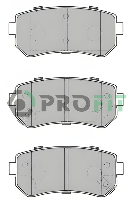 Комплект гальмівних колодок HYUNDAI i30, KIA PRO, KIA CEE'D, PROFIT (50001956) Комплект гальмівних колодок HYUNDAI i30, KIA PRO, KIA CEE'D, PROFIT (50001956)