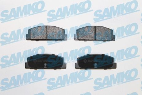 Комплект тормозных колодок HAIMA (FAW), MAZDA RX-7, MAZDA 626, SAMKO (5SP336)