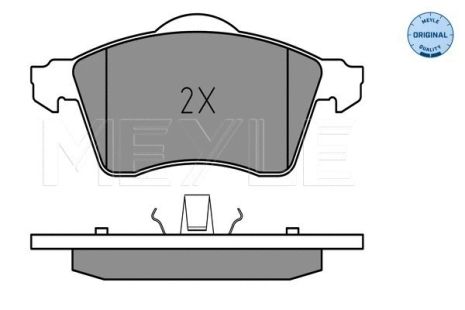 The Brake Pad Set Transporter, Meyle (0252188319)