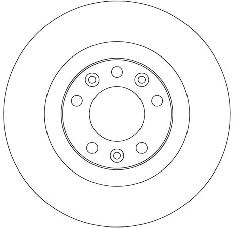 Гальмівний диск PEUGEOT EXPERT, CITROËN JUMPY, DS DS, TRW (DF6667)