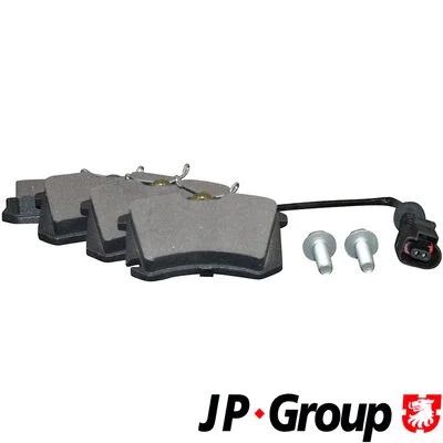 Комплект гальмівних колодок SEAT IBIZA, VW POLO, VW LUPO, JP GROUP (1163705910)