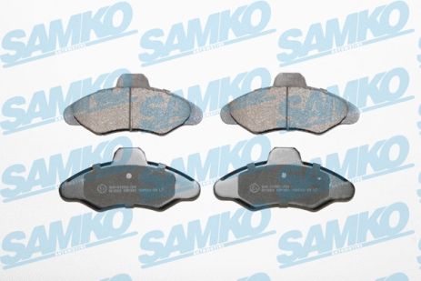 Комплект тормозных колодок FORD ESCORT, FORD ORION, SAMKO (5SP383)