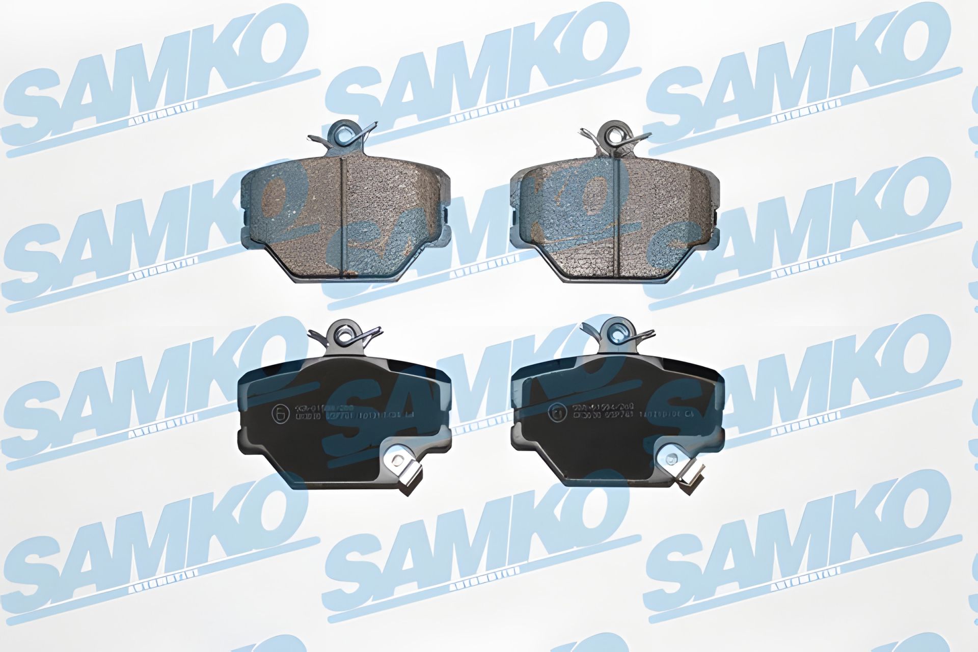 Комплект гальмівних колодок для SMART FORTWO, SMART ROADSTER, SMART CITY-COUPE від SAMKO (5SP761) Комплект гальмівних колодок для SMART FORTWO, SMART ROADSTER, SMART CITY-COUPE від SAMKO (5SP761)