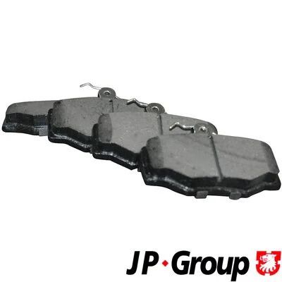 Комплект тормозных колодок NISSAN ALMERA, NISSAN PRIMERA, JP GROUP (4063700710)