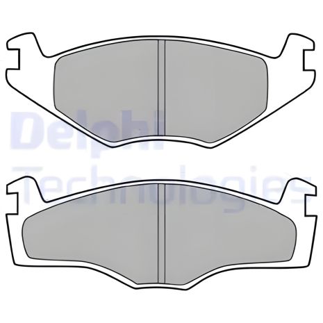 Гальмівні колодки VW GOLF, SEAT CORDOBA, SEAT IBIZA, DELPHI (LP420) Гальмівні колодки VW GOLF, SEAT CORDOBA, SEAT IBIZA, DELPHI (LP420)