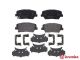 Комплект гальмівних колодок KIA SELTOS, HYUNDAI GRANDEUR, HYUNDAI ASLAN, BREMBO (P30070)