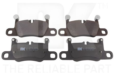 Комплект гальмівних колодок для PORSCHE 911, NK (2247143)