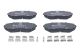 Комплект тормозных колодок MAZDA CX-9, MAZDA CX-7, ATE (13046056062)