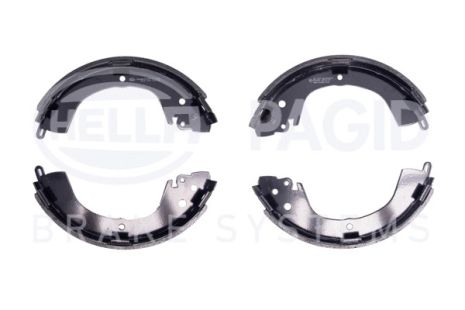 Комплект гальмівних колодок MITSUBISHI L400, MITSUBISHI DELICA, MITSUBISHI L200, HELLA PAGID (8DB355002151)
