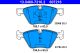 Комплект гальмівних колодок BMW 3, BMW 1, BMW X1, ATE (13046072162)