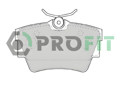 Комплект гальмівних колодок NISSAN PRIMASTAR, OPEL VIVARO, RENAULT TRAFIC, PROFIT (50001516) - колодки автомобіля