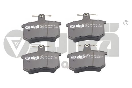 Гальмівних колодок комплект AUDI QUATTRO, AUDI A4, AUDI A6, VIKA (66981101201) Гальмівних колодок комплект AUDI QUATTRO, AUDI A4, AUDI A6, VIKA (66981101201)