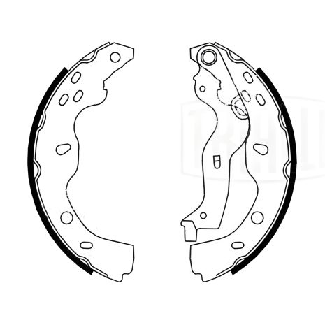 Гальмівних колодок SUZUKI SX4 комплект, TRIALLI (GF4737)