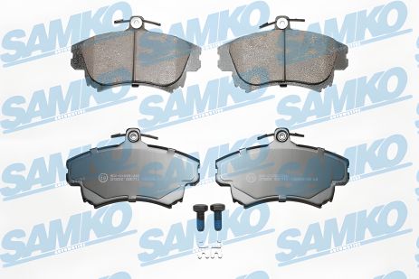 Гальмівний комплект для SMART FORFOUR, VOLVO V40, MITSUBISHI COLT, SAMKO (5SP711)