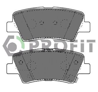 Комплект тормозных колодок SSANGYONG KORANDO, HYUNDAI ACCENT, KIA CERATO, PROFIT (50004387) Комплект тормозных колодок SSANGYONG KORANDO, HYUNDAI ACCENT, KIA CERATO, PROFIT (50004387)