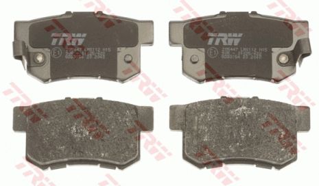 Комплект гальмівних колодок HAVAL H6, ACURA RL, ROVER 600, TRW (GDB3154)