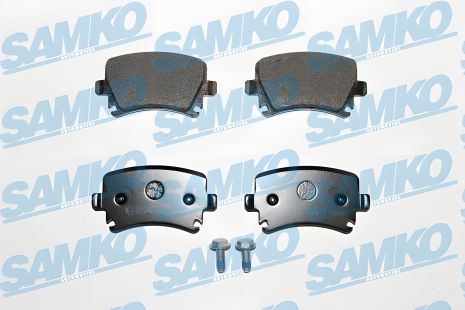 SEAT EXEO, VW PASSAT, SKODA SUPERB комплект гальмівних колодок, SAMKO (5SP1219) SEAT EXEO, VW PASSAT, SKODA SUPERB комплект гальмівних колодок, SAMKO (5SP1219)