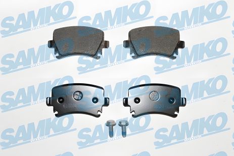 SEAT EXEO, VW PASSAT, SKODA SUPERB комплект гальмівних колодок, SAMKO (5SP1219)