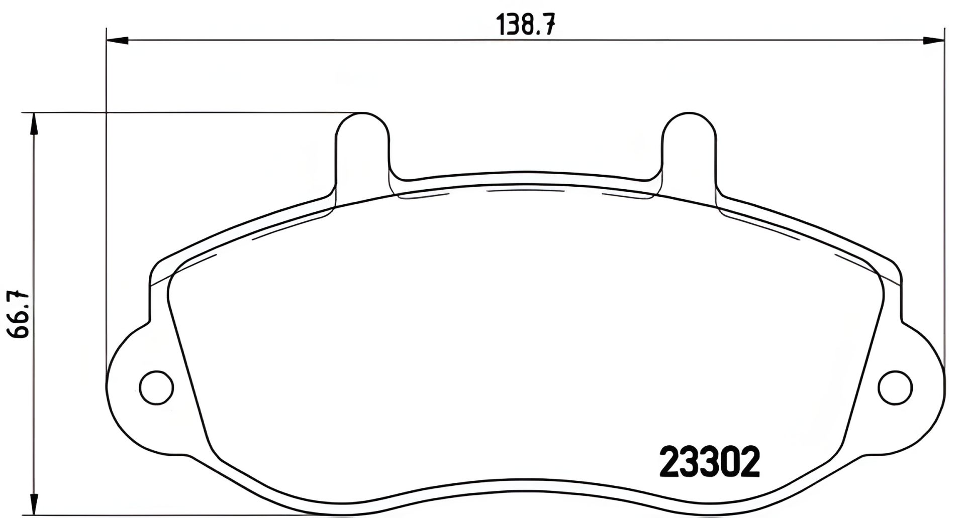 Комплект гальмівних колодок OPEL MOVANO, RENAULT MASTER, BREMBO (P68025) Комплект гальмівних колодок OPEL MOVANO, RENAULT MASTER, BREMBO (P68025)