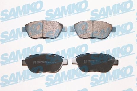 Комплект тормозных колодок LANCIA MUSA, FIAT IDEA, FIAT DOBLO, SAMKO (5SP1192)