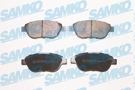 Комплект тормозных колодок LANCIA MUSA, FIAT IDEA, FIAT DOBLO, SAMKO (5SP1192)