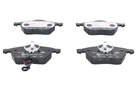 Комплект гальмівних колодок SEAT LEON, VW POLO, SKODA OCTAVIA, ATE (13046071222)