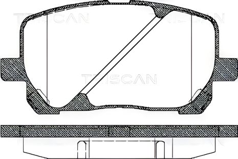 Гальмівні колодки комплект TOYOTA MATRIX, TOYOTA AVENSIS, TRISCAN Гальмівні колодки комплект TOYOTA MATRIX, TOYOTA AVENSIS, TRISCAN
