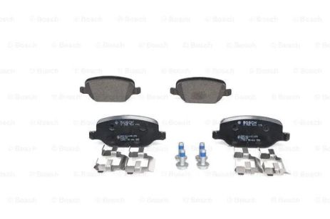 Комплект гальмівних колодок ALFA ROMEO, LANCIA DELTA, LANCIA THESIS, BOSCH (0986424775)