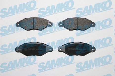 Комплект гальмівних колодок RENAULT KANGOO, SAMKO (5SP662)