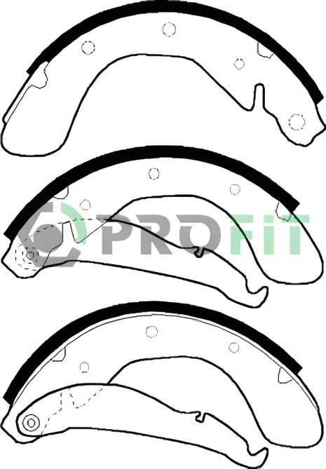 Комплект гальмівних колодок для OPEL CORSA, OPEL VECTRA, OPEL ASTRA, PROFIT (50010334) Комплект гальмівних колодок для OPEL CORSA, OPEL VECTRA, OPEL ASTRA, PROFIT (50010334)