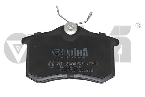 Гальмівних колодок комплект SEAT LEON, VW GOLF, SKODA OCTAVIA, VIKA (66980001501)