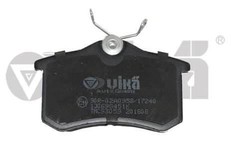 Комплект гальмівних колодок SEAT LEON, VW GOLF, SKODA OCTAVIA, VIKA (66980001501)