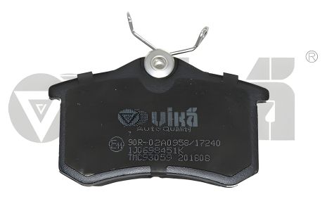 Гальмівних колодок комплект SEAT LEON, VW GOLF, SKODA OCTAVIA, VIKA (66980001501)