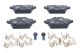 Комплект тормозных колодок BMW 1, BMW 3, ATE (13046027132)