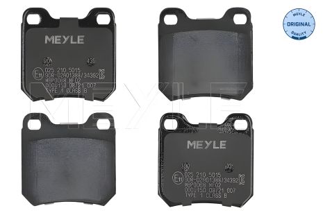 Гальмівні колодки комплект для OPEL OMEGA, SAAB 9-5, SAAB 9-3, MEYLE (0252105015) Гальмівні колодки комплект для OPEL OMEGA, SAAB 9-5, SAAB 9-3, MEYLE (0252105015)