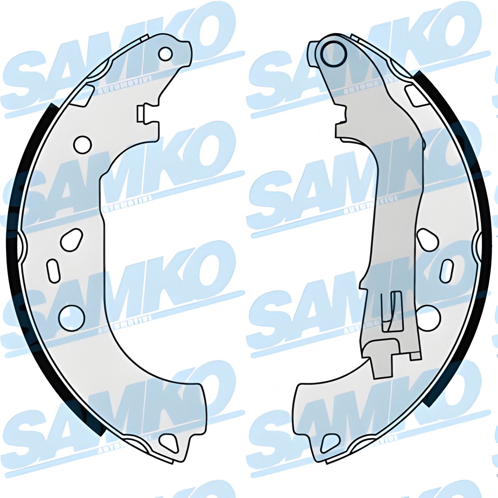 Гальмівних колодок комплект SAMKO OPEL COMBO, LANCIA MUSA, CADILLAC CTS (88590) Гальмівних колодок комплект SAMKO OPEL COMBO, LANCIA MUSA, CADILLAC CTS (88590)