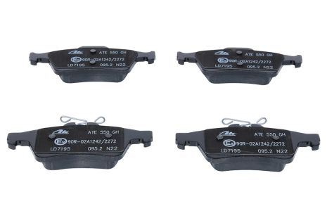 Комплект тормозных колодок VOLVO V40, MAZDA 5, FORD C-MAX, ATE (13047071952)