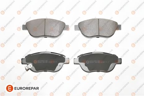 Комплект колодок тормозных для OPEL CORSA, бренд EUROREPAR (1623054880)
