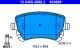 Комплект тормозных колодок BENTLEY CONTINENTAL, AUDI A4, AUDI A6, ATE (13046028882)