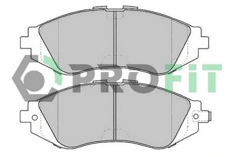 Комплект гальмівних колодок CHEVROLET REZZO, DAEWOO NUBIRA, DAEWOO REZZO, PROFIT (50001369)