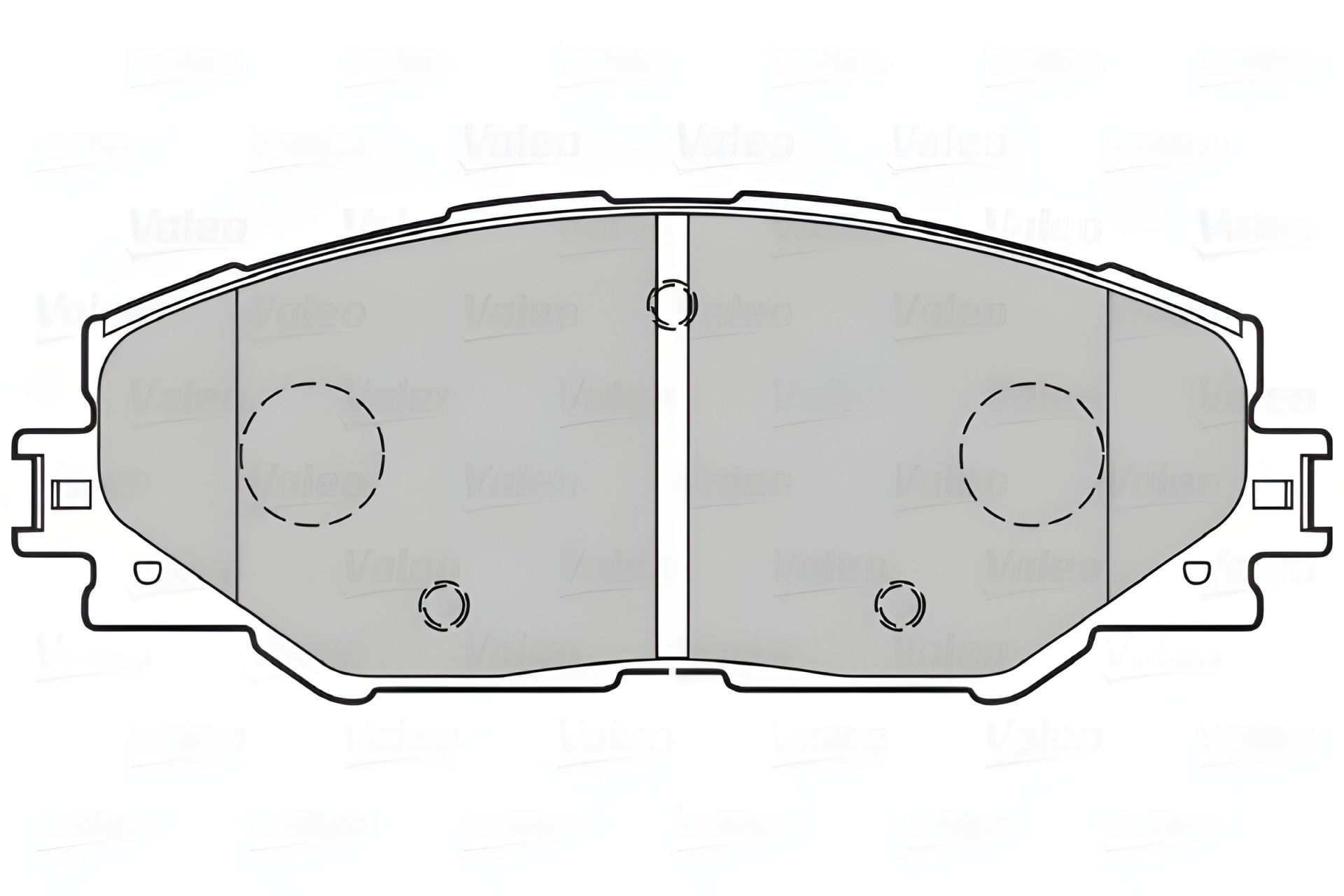 Комплект гальмівних колодок для TOYOTA AURIS, TOYOTA RAV4, TOYOTA MATRIX, VALEO (301078) Комплект гальмівних колодок для TOYOTA AURIS, TOYOTA RAV4, TOYOTA MATRIX, VALEO (301078)