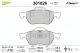 Комплект гальмівних колодок RENAULT MEGANE, SEAT IBIZA, VW UP, VALEO (301026) Комплект гальмівних колодок RENAULT MEGANE, SEAT IBIZA, VW UP, VALEO (301026)