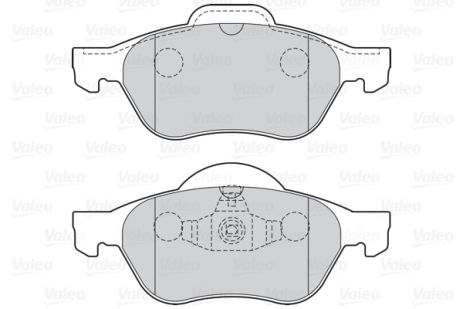 Набор тормозных колодок RENAULT, SEAT, VW (VALEO 301026) Набор тормозных колодок RENAULT, SEAT, VW (VALEO 301026)